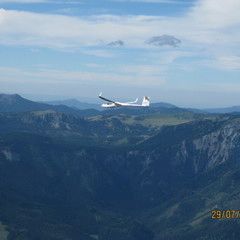 Flugwegposition um 13:52:52: Aufgenommen in der Nähe von Gemeinde Kalwang, Österreich in 2598 Meter